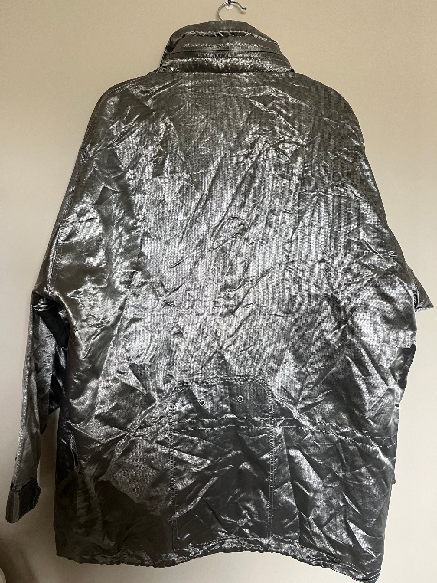 Vintage Metallic Mercedes Benz Windbreaker Jacket