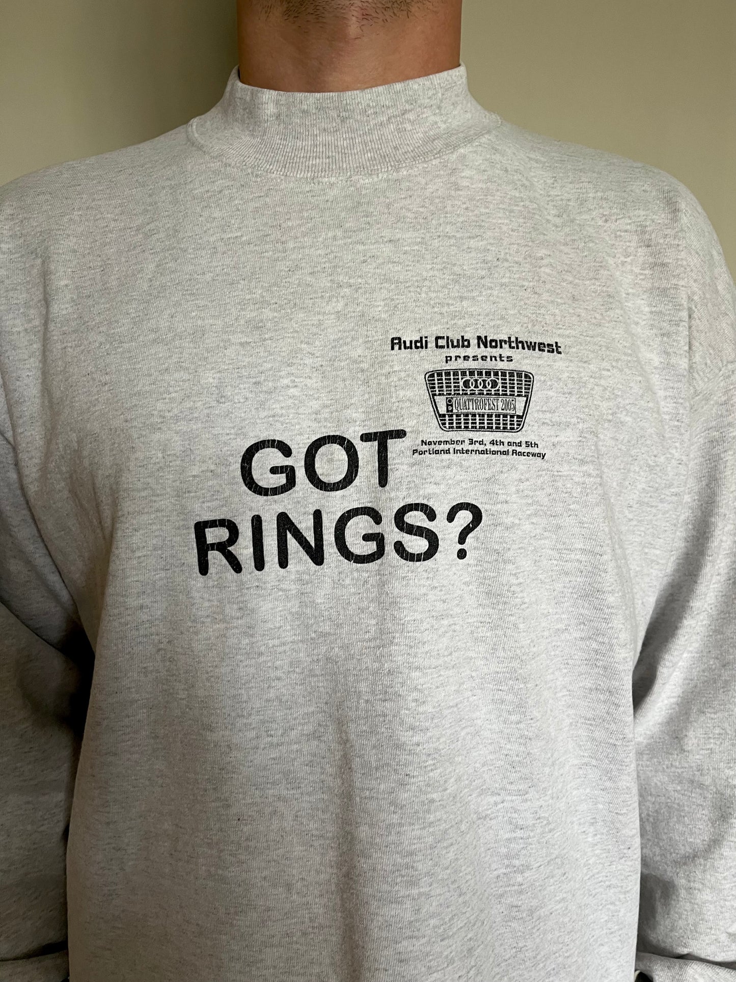 Vintage 2005 Audi Car Club Quattrofest Long Sleeve T-Shirt