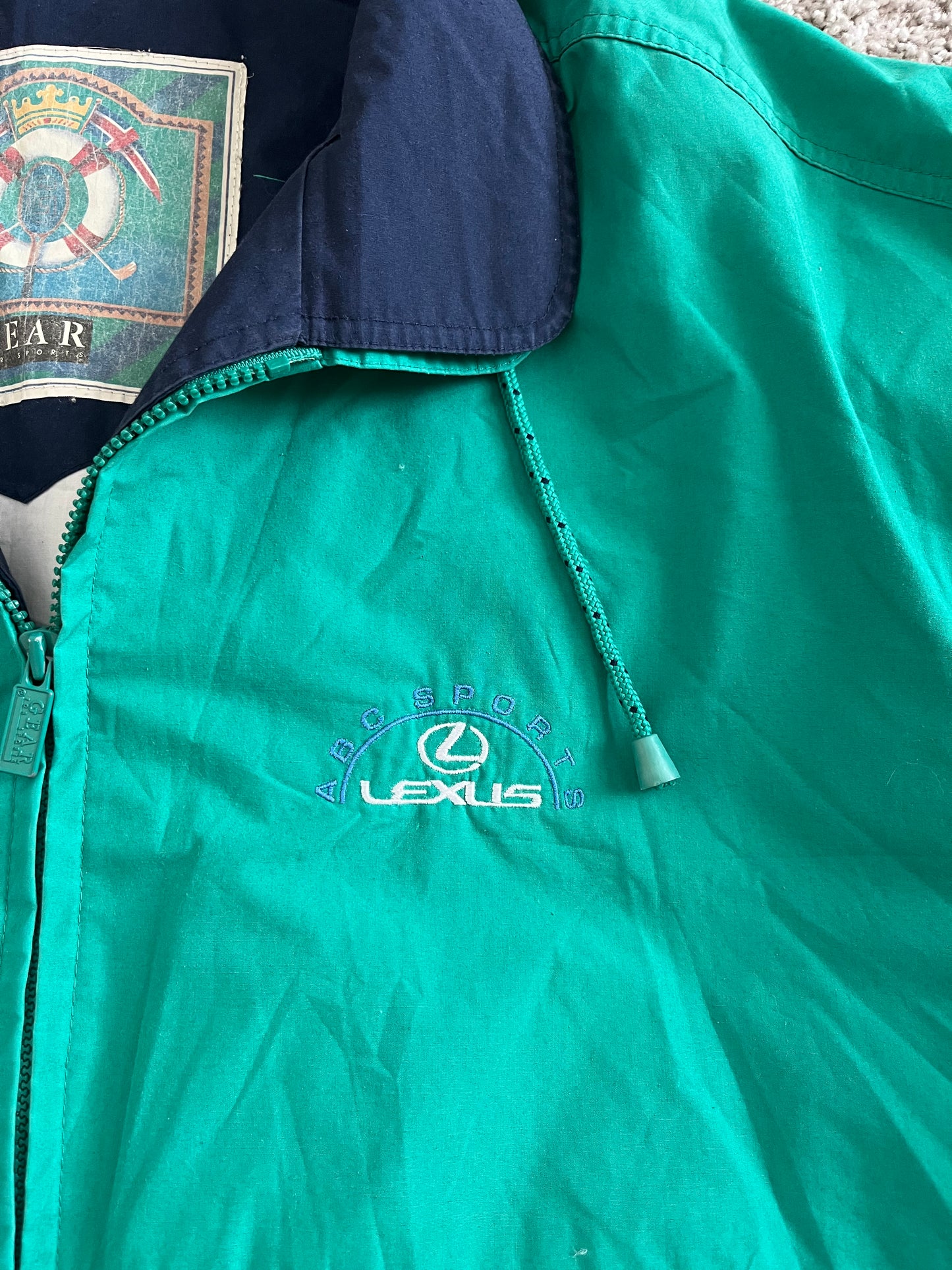 Vintage 80's Lexus Windbreaker