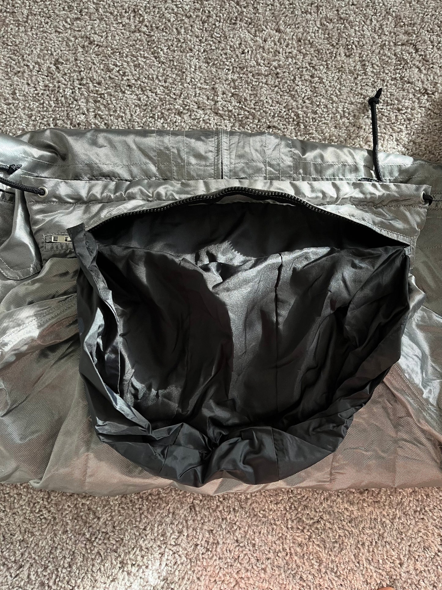 Vintage Metallic Mercedes Benz Windbreaker Jacket