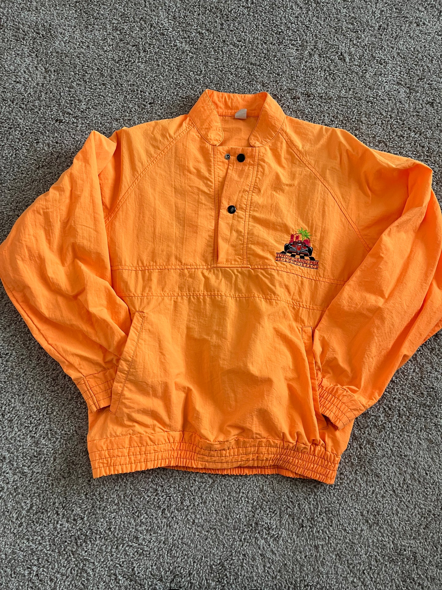 Vintage 80's Toyota Grand Prix of Long Beach Windbreaker Jacket