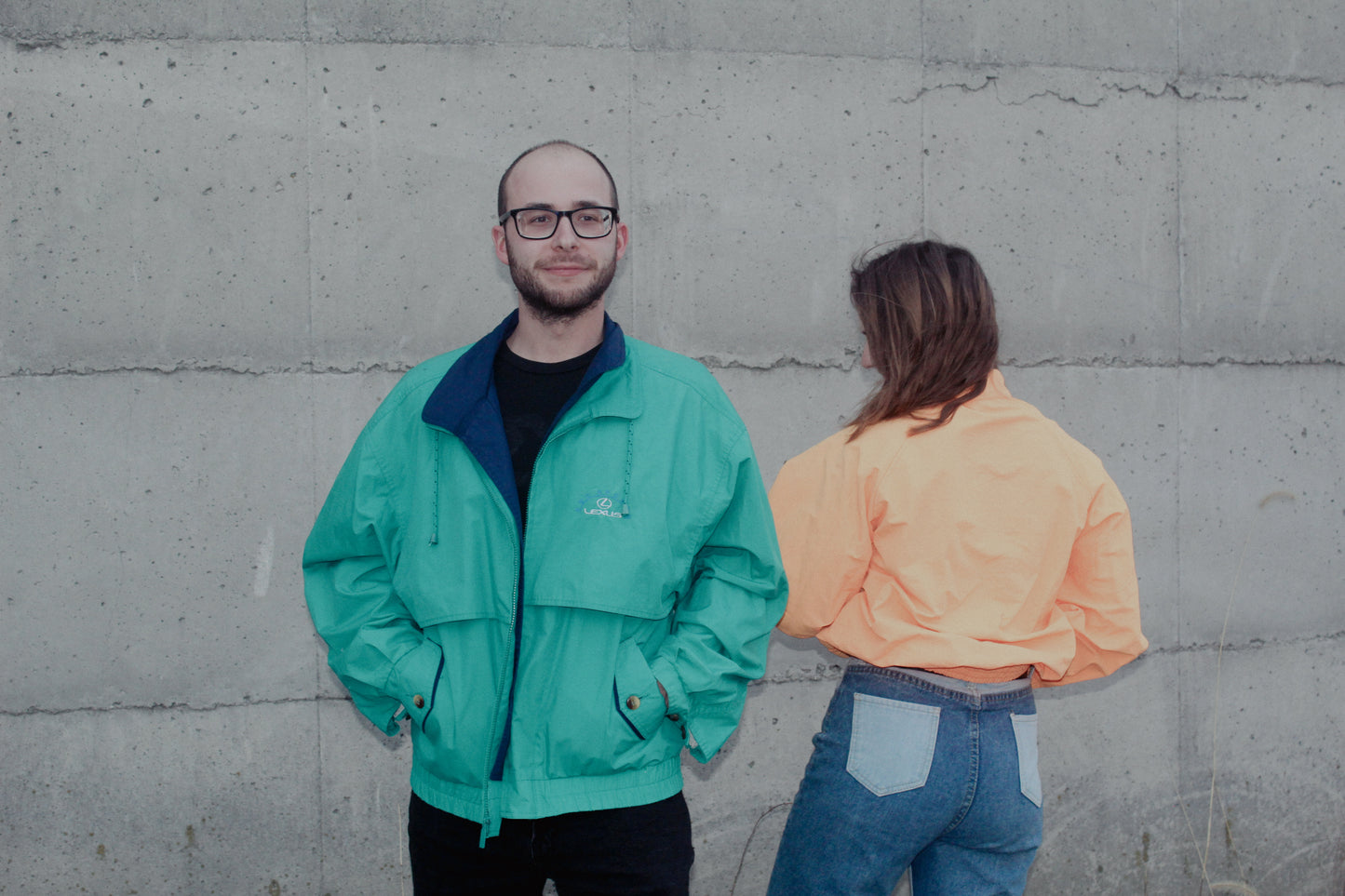 Vintage 80's Lexus Windbreaker