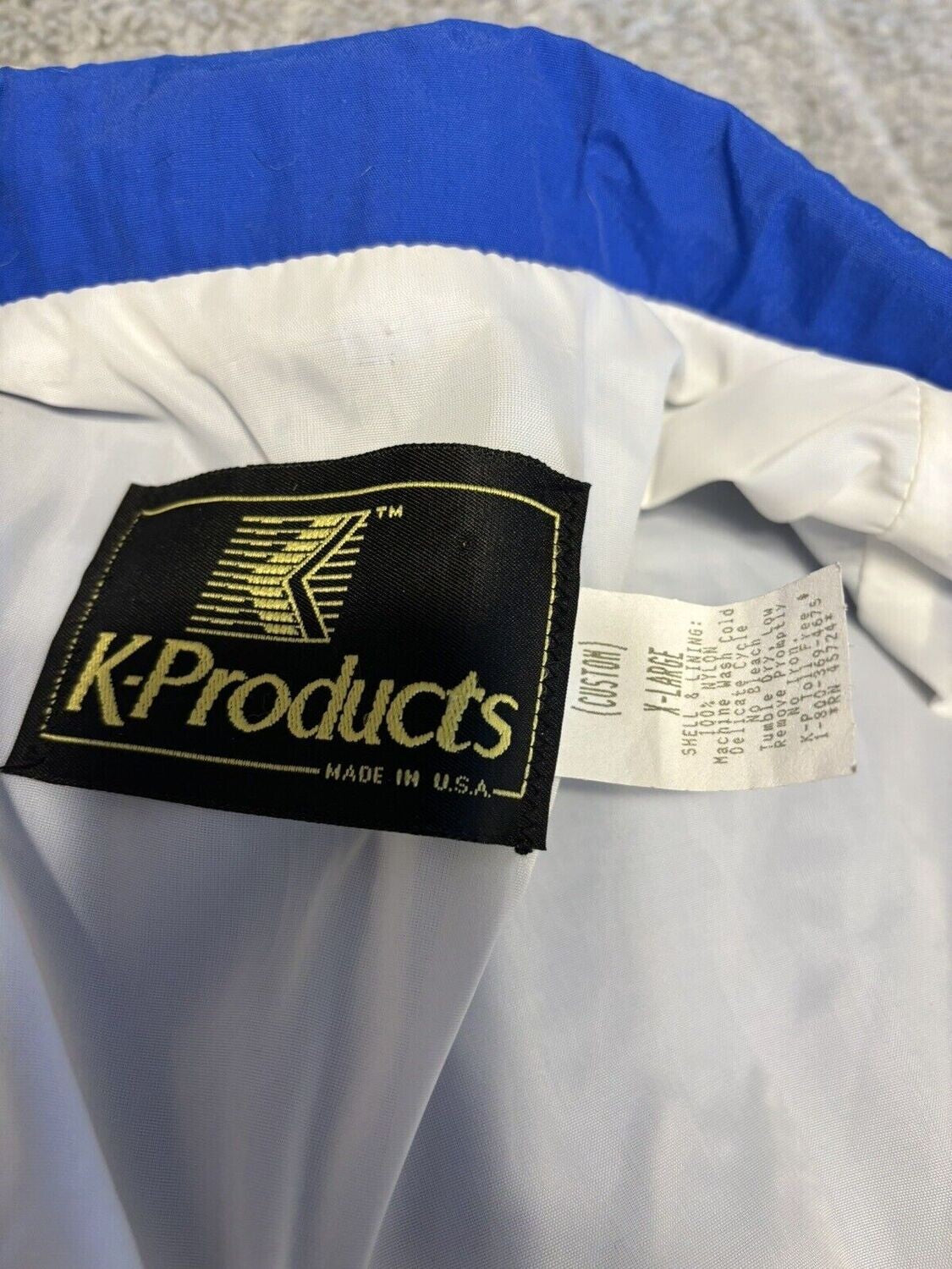 Vintage '90s Elliot-Hardy Motorsports New Holland NASCAR Racing Jacket
