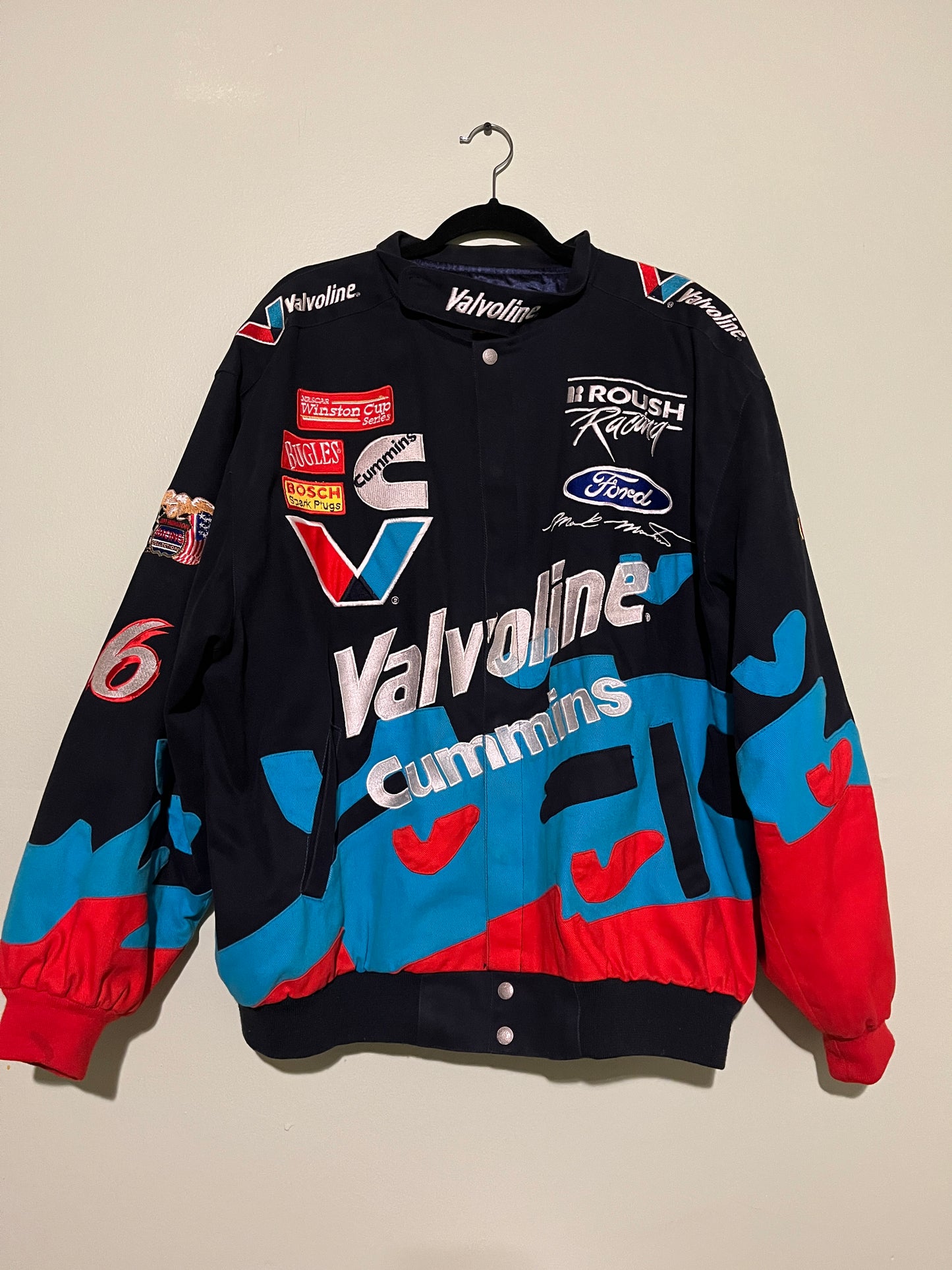Vintage 90's Valvoline x Cummins NASCAR Jacket