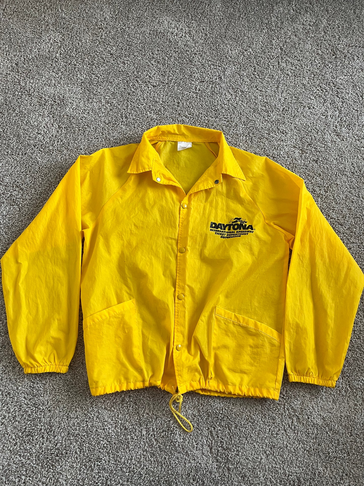 Vintage 80's Daytona International Speedway Drawstring Jacket