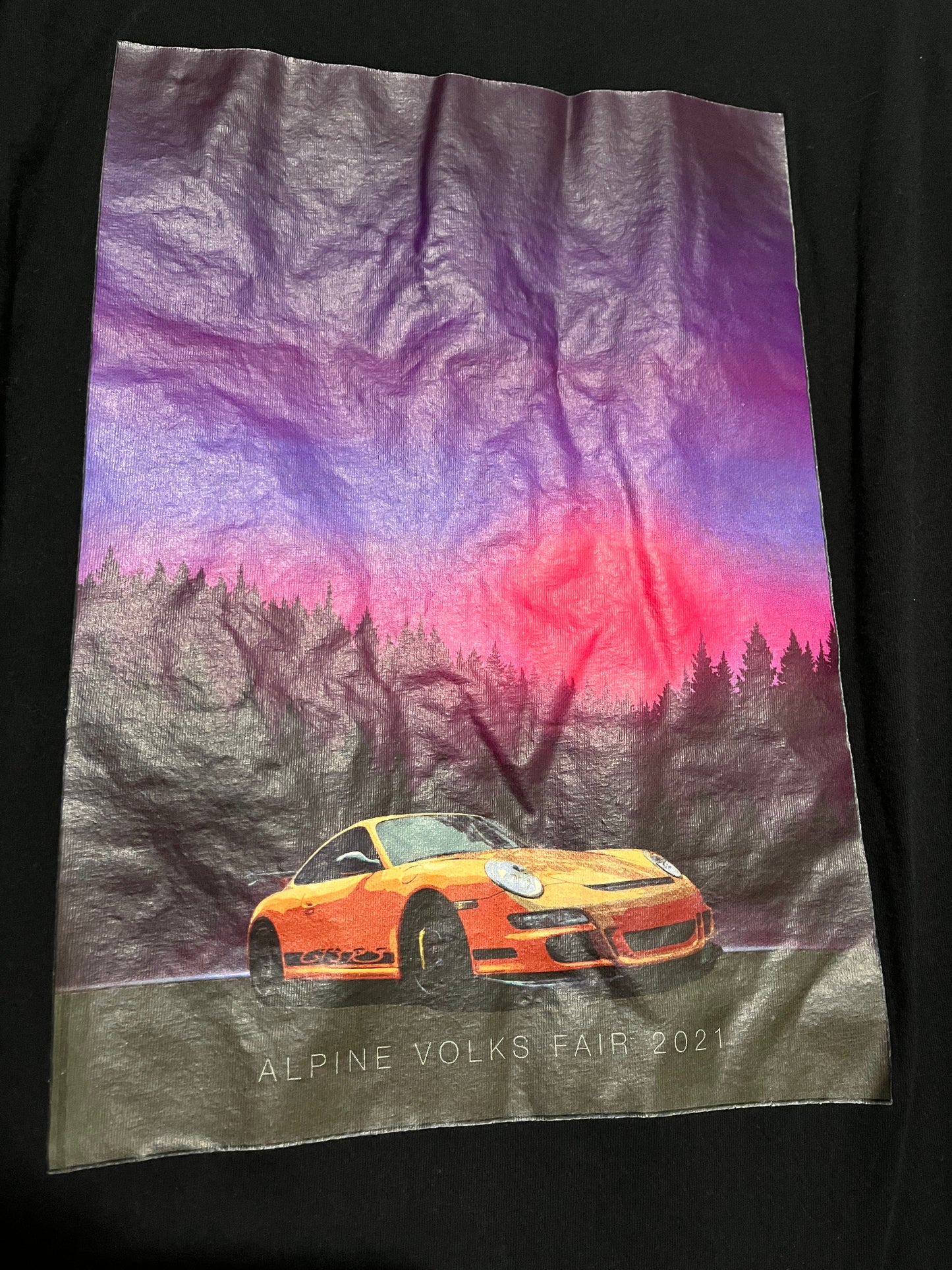 2021 Eurofed Volksfair Porsche GT3 RS T-shirt
