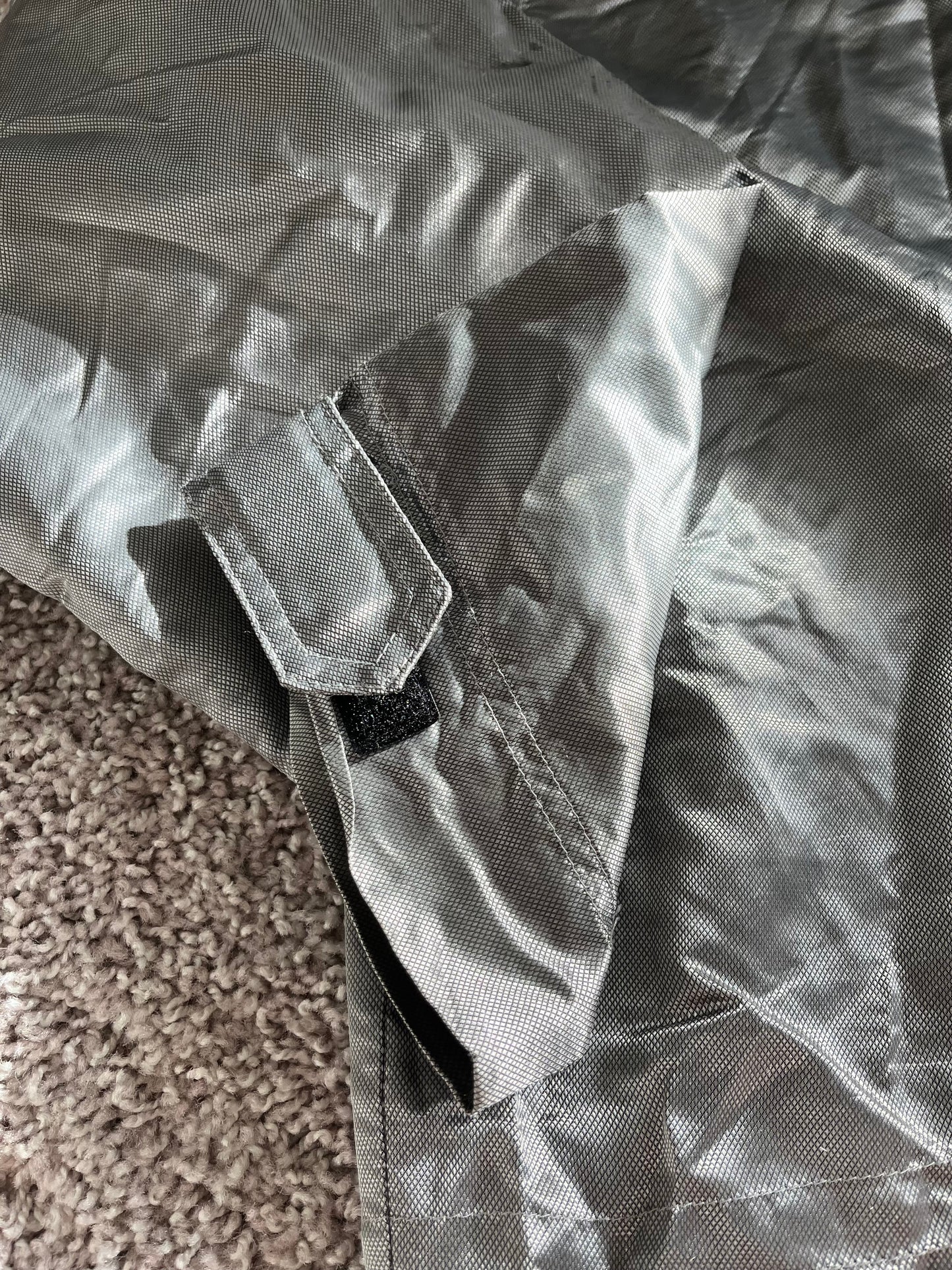 Vintage Metallic Mercedes Benz Windbreaker Jacket