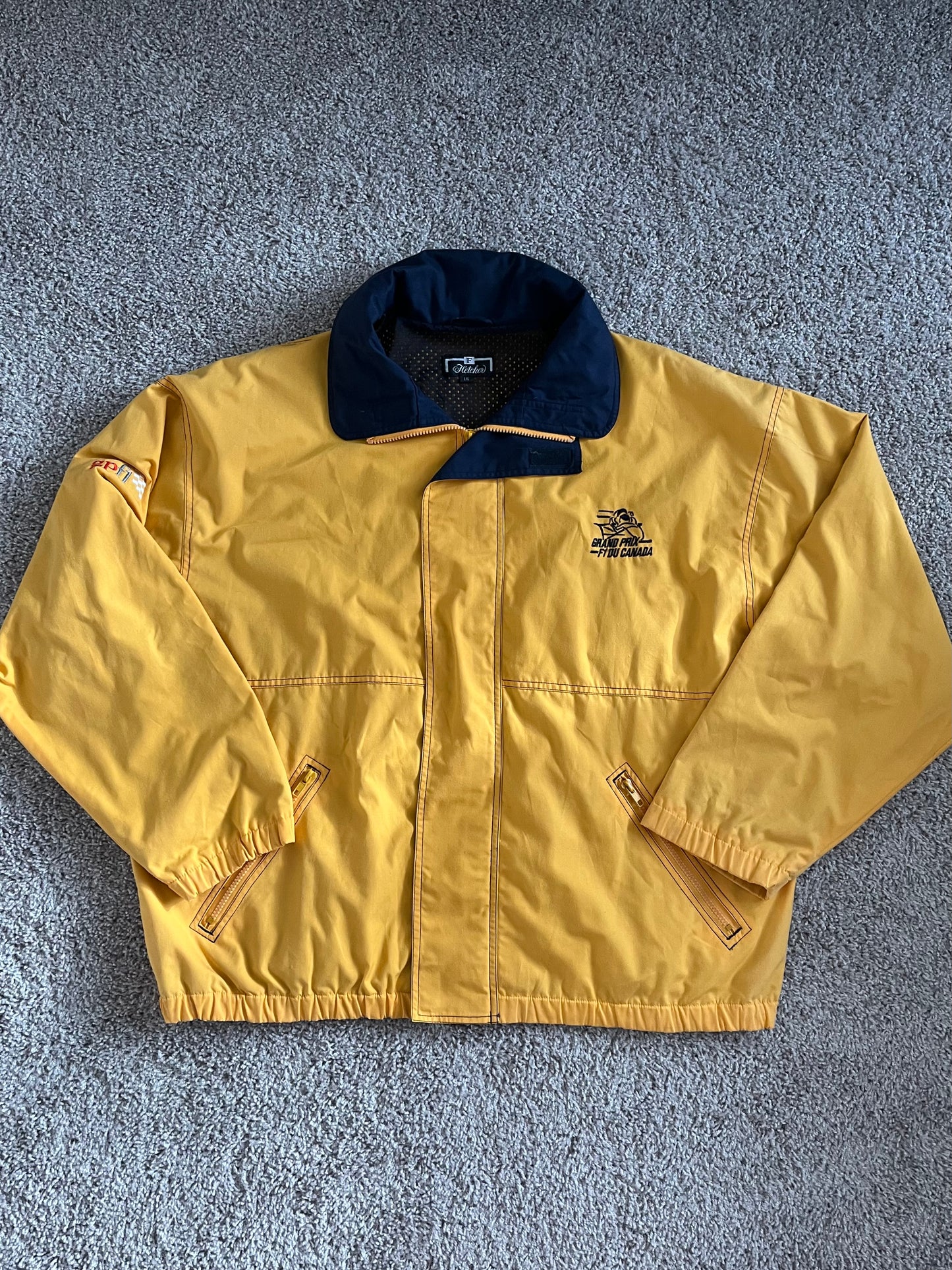 Vintage F1 Du Canada Grand Prix Windbreaker Jacket
