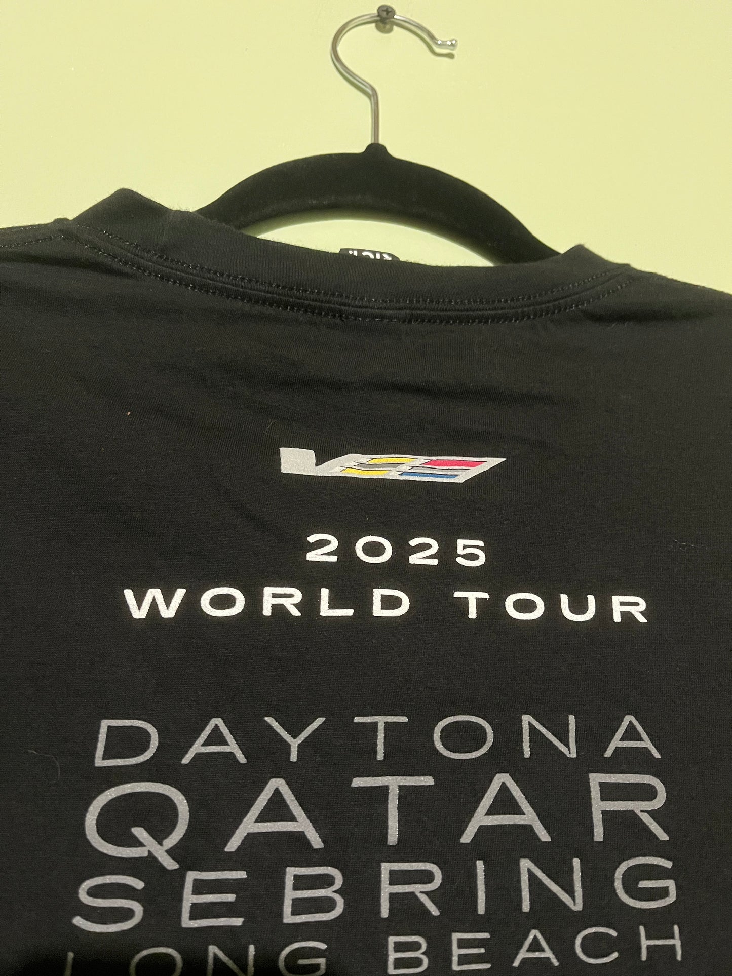 2025 Cadillac Racing V-Series.R World Tour T-Shirt