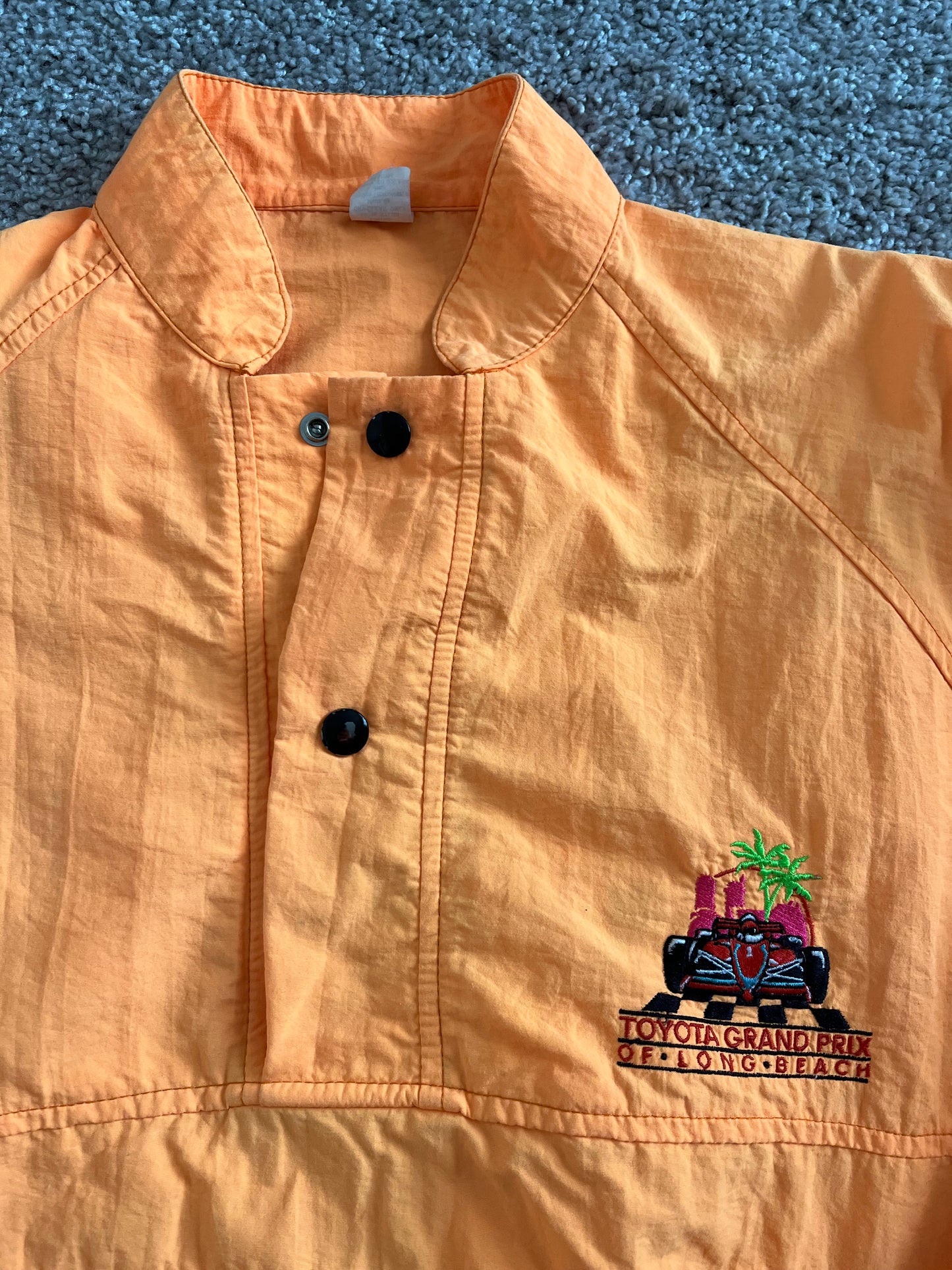 Vintage 80's Toyota Grand Prix of Long Beach Windbreaker Jacket