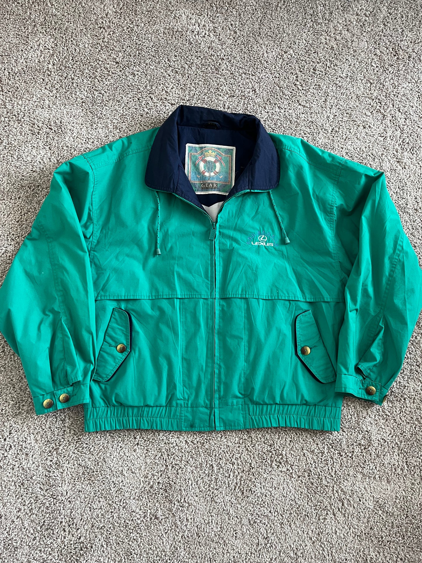 Vintage 80's Lexus Windbreaker
