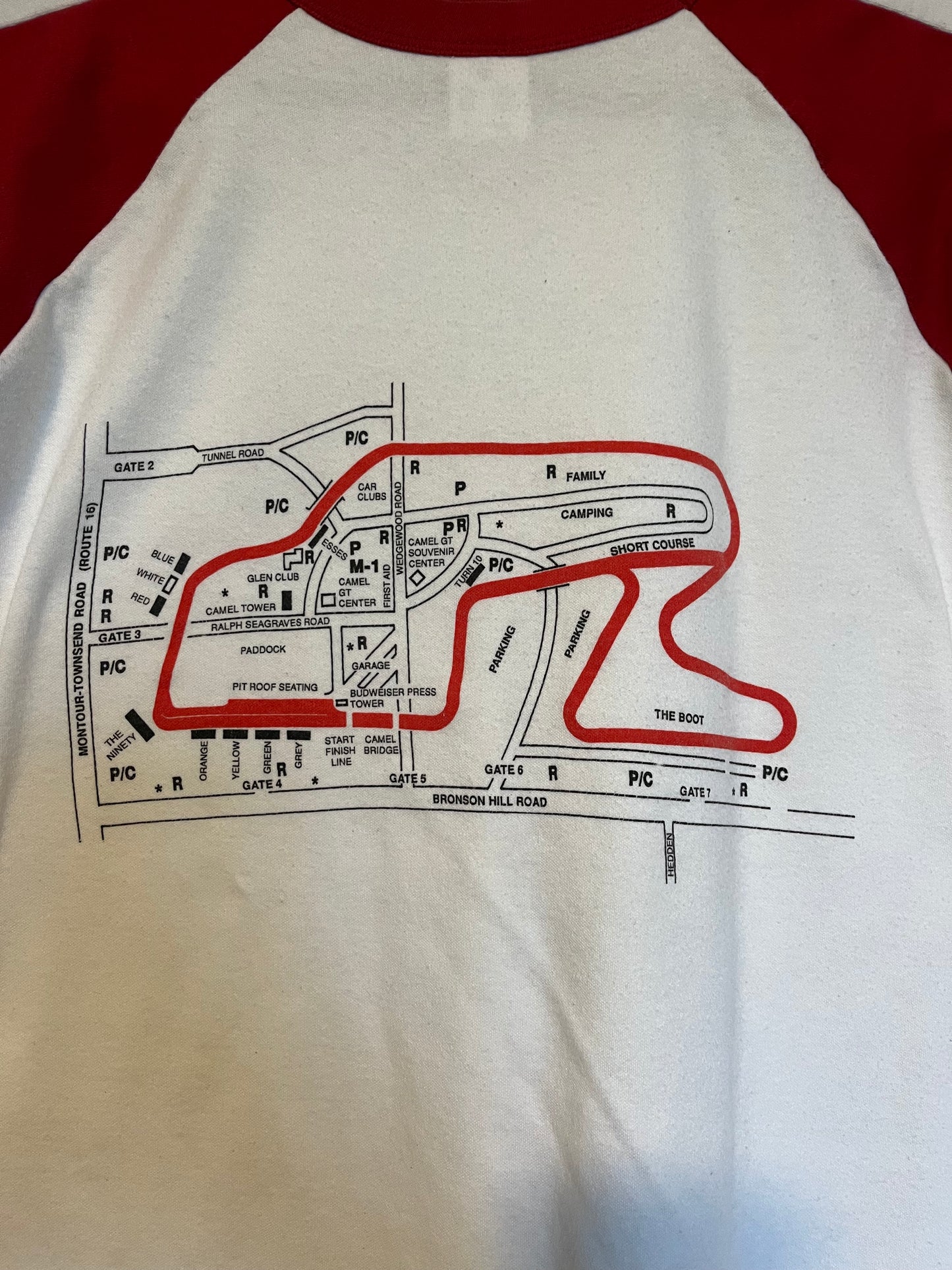 Vintage Watkins Glenn International Raceway Long Sleeve T-shirt