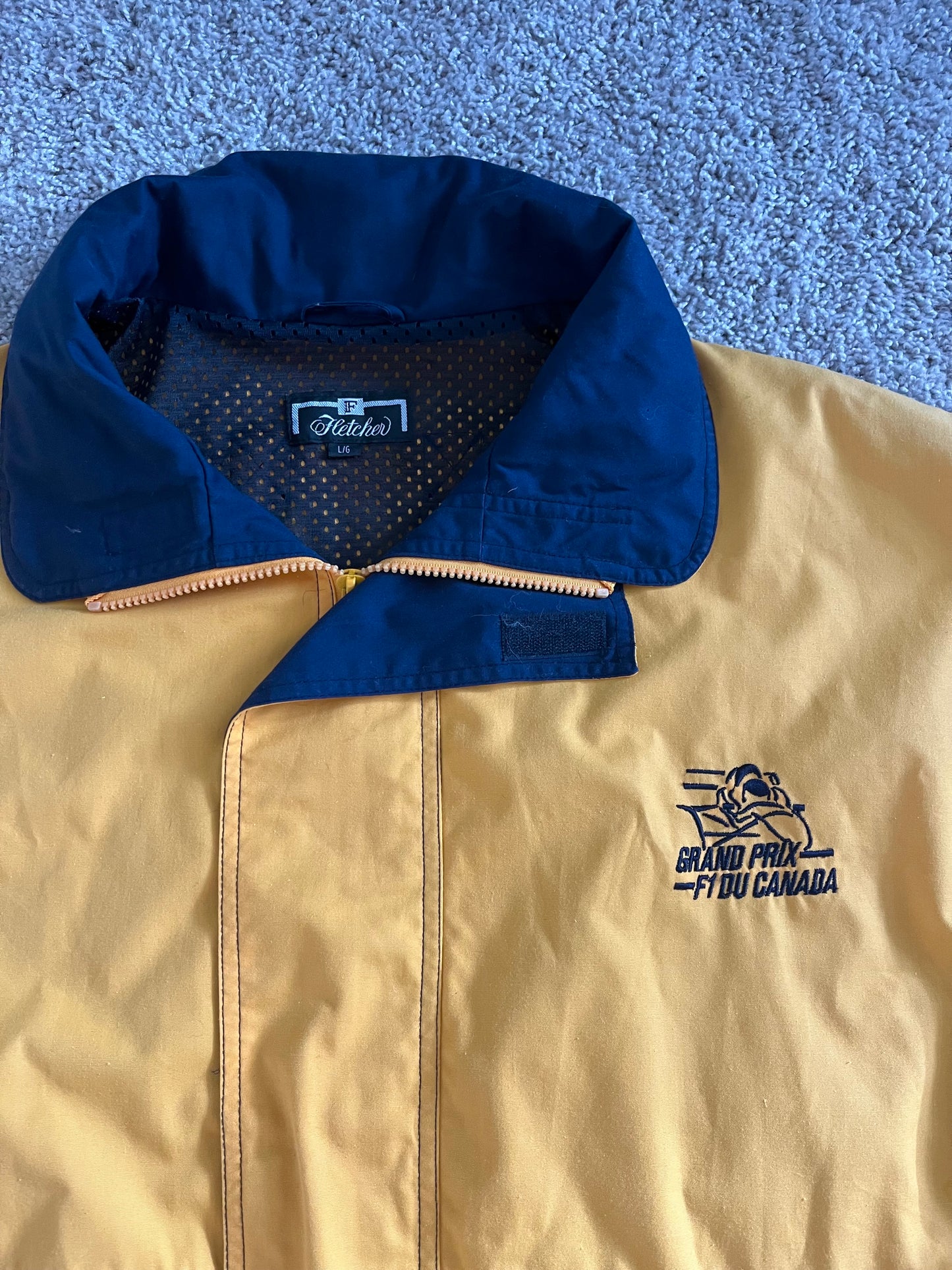 Vintage F1 Du Canada Grand Prix Windbreaker Jacket