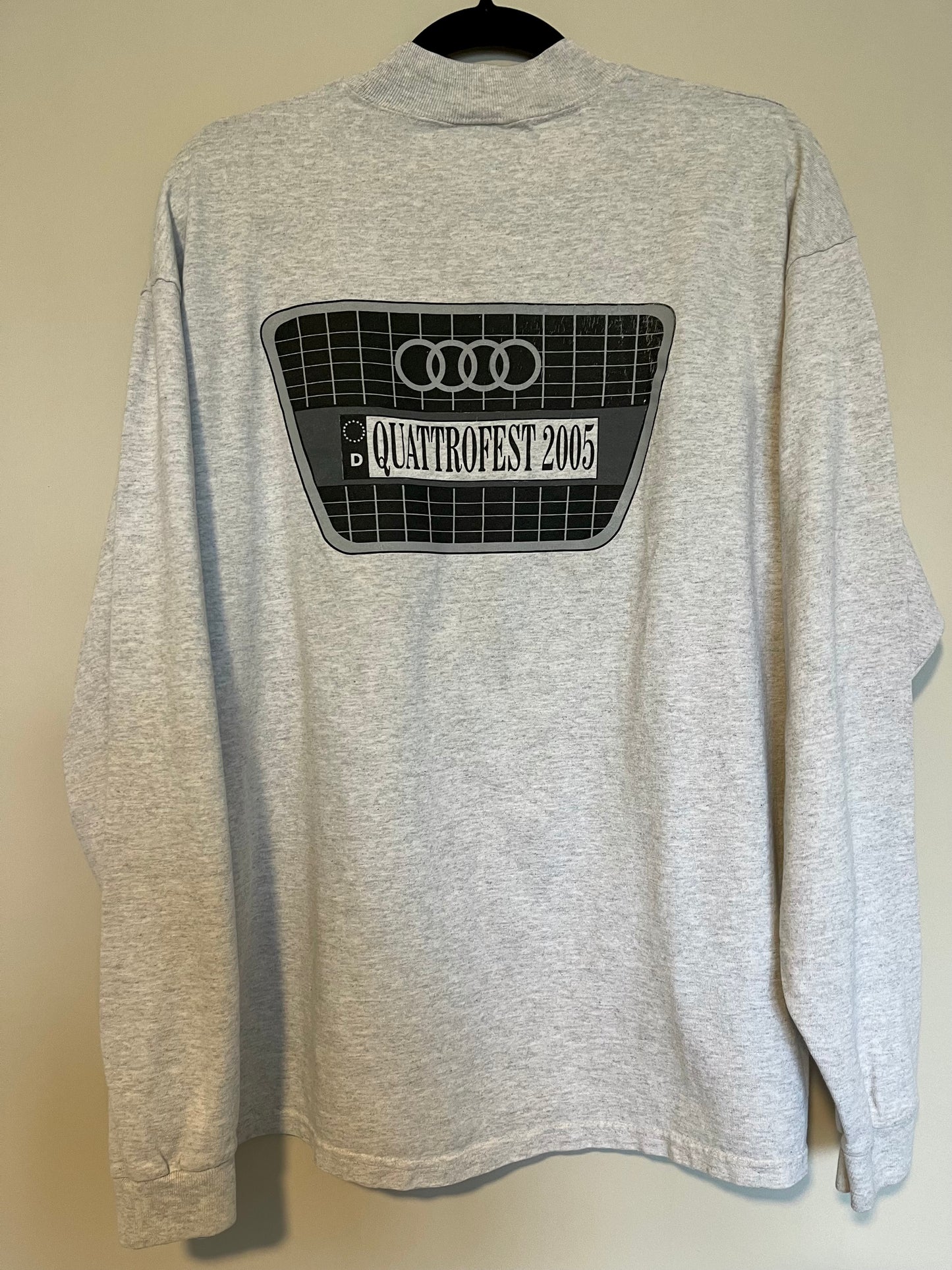 Vintage 2005 Audi Car Club Quattrofest Long Sleeve T-Shirt