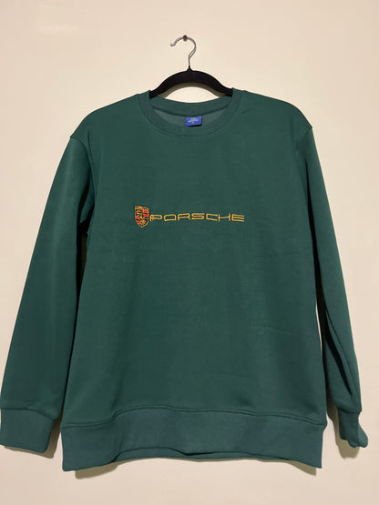 Vintage Porsche Embroidered Crewneck Sweatshirt
