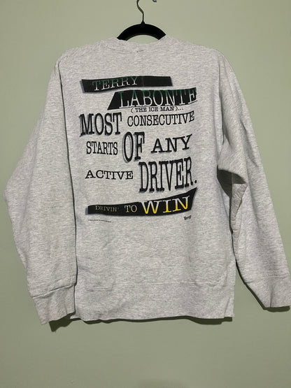 Vintage 1996 Terry Labonte Kellogg's Racing NASCAR Crewneck Sweatshirt