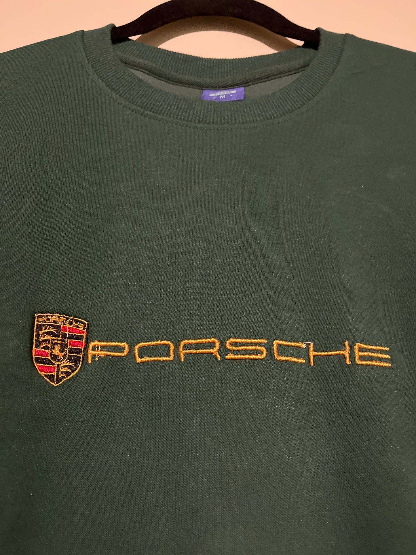 Vintage Porsche Embroidered Crewneck Sweatshirt