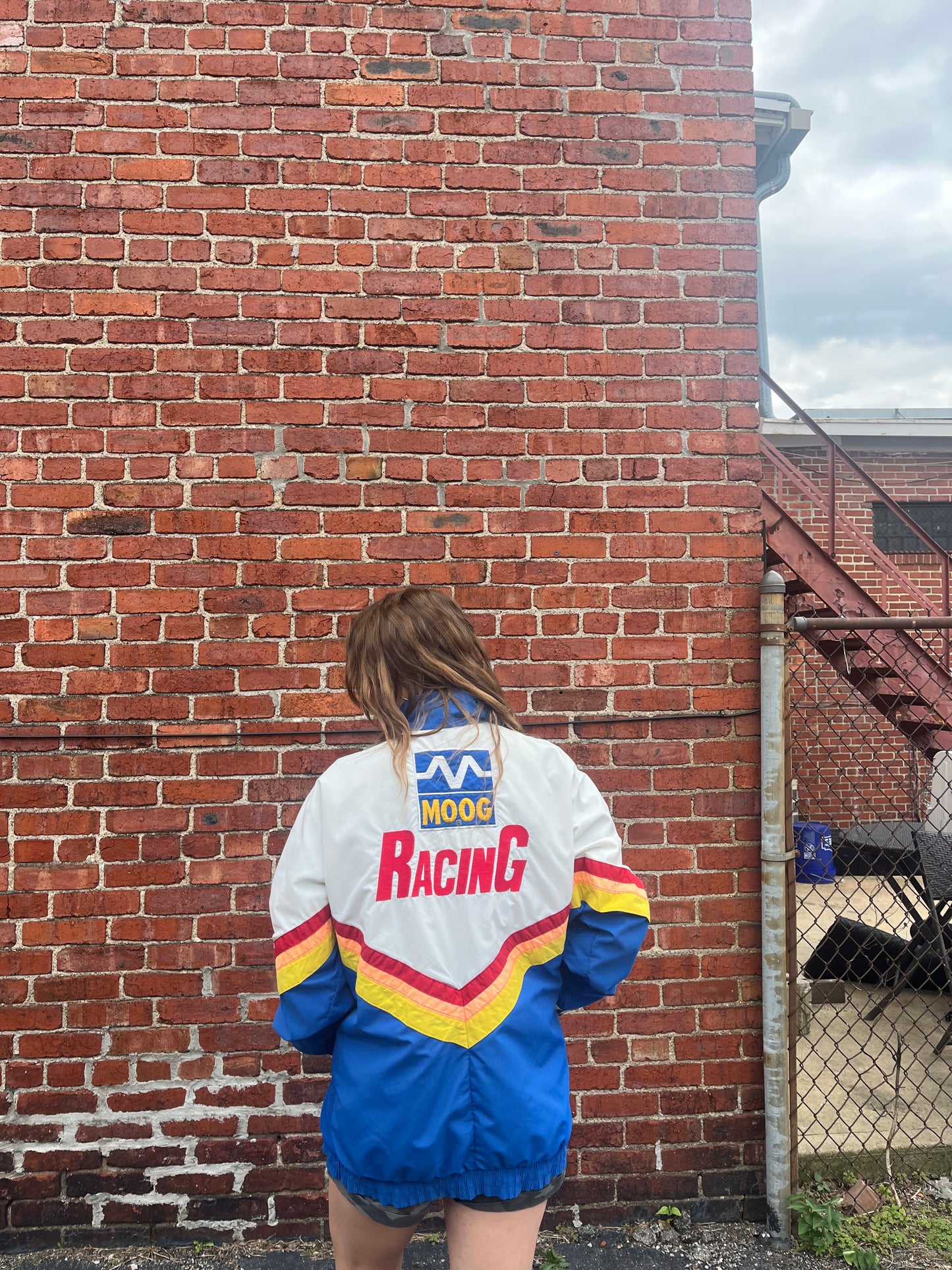 Vintage 90’s MOOG Racing Windbreaker Jacket