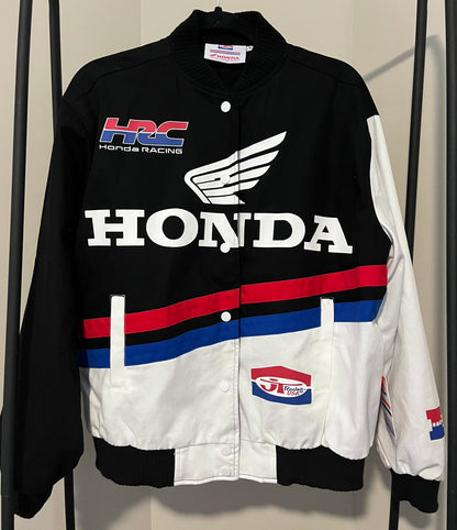 JT Racing x Honda HRC Racing Varsity Jacket