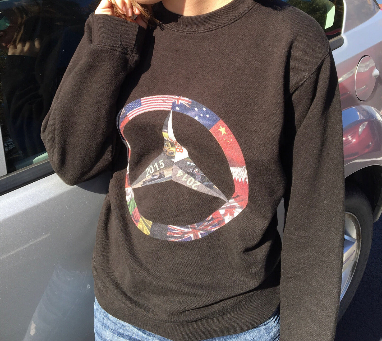 Lewis Hamilton 2015 F1 World Championship Crewneck