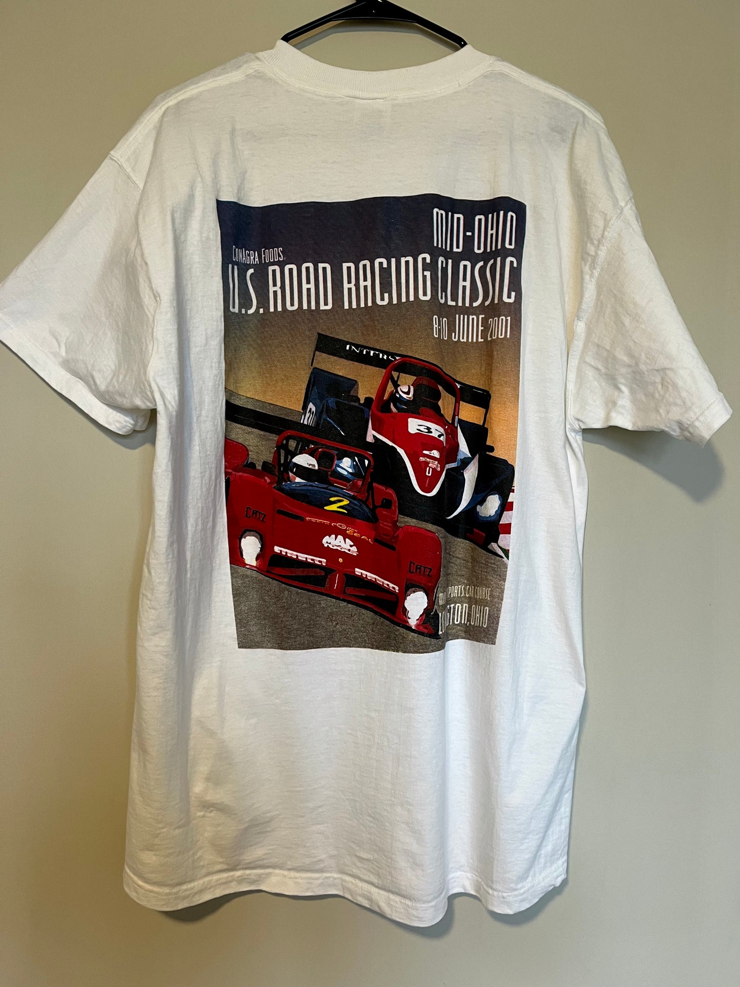 Vintage 2001 Mid-Ohio U.S. Road Racing Classic T-Shirt