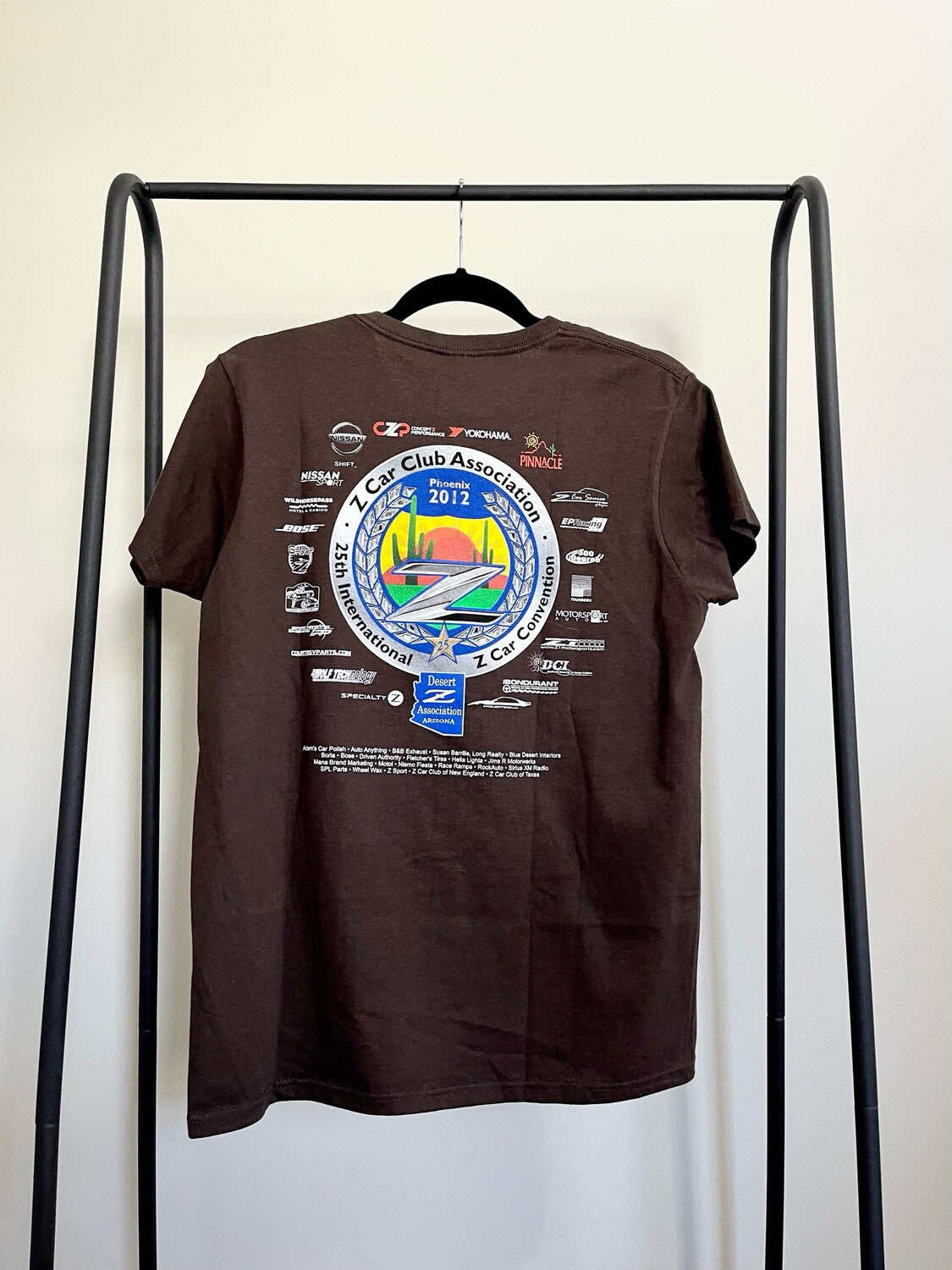 2012 ZCON 25th Anniversary Z Car Convention T-Shirt