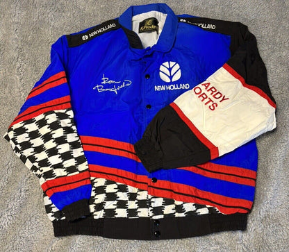 Vintage '90s Elliot-Hardy Motorsports New Holland Racing Jacket