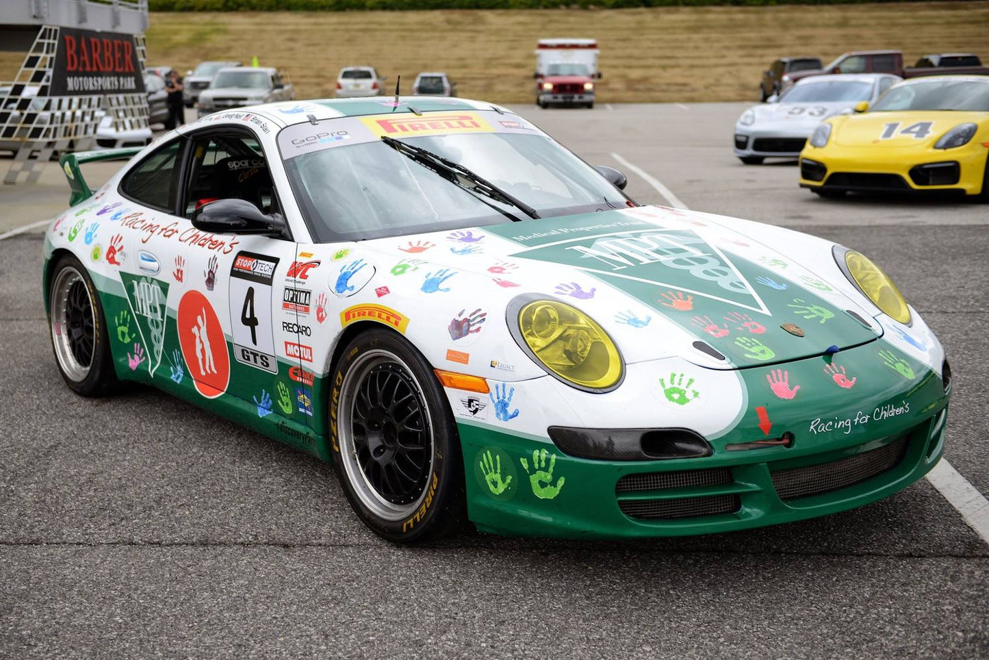 2014 Children’s of Alabama Grand Prix Porsche 911 GT3 Cup Car T-shirt