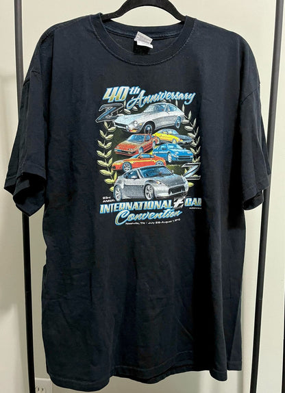 2010 40th Z Anniversary 23rd Annual International Z Car Convention T-shirt