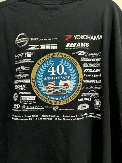 2010 40th Z Anniversary 23rd Annual International Z Car Convention T-shirt