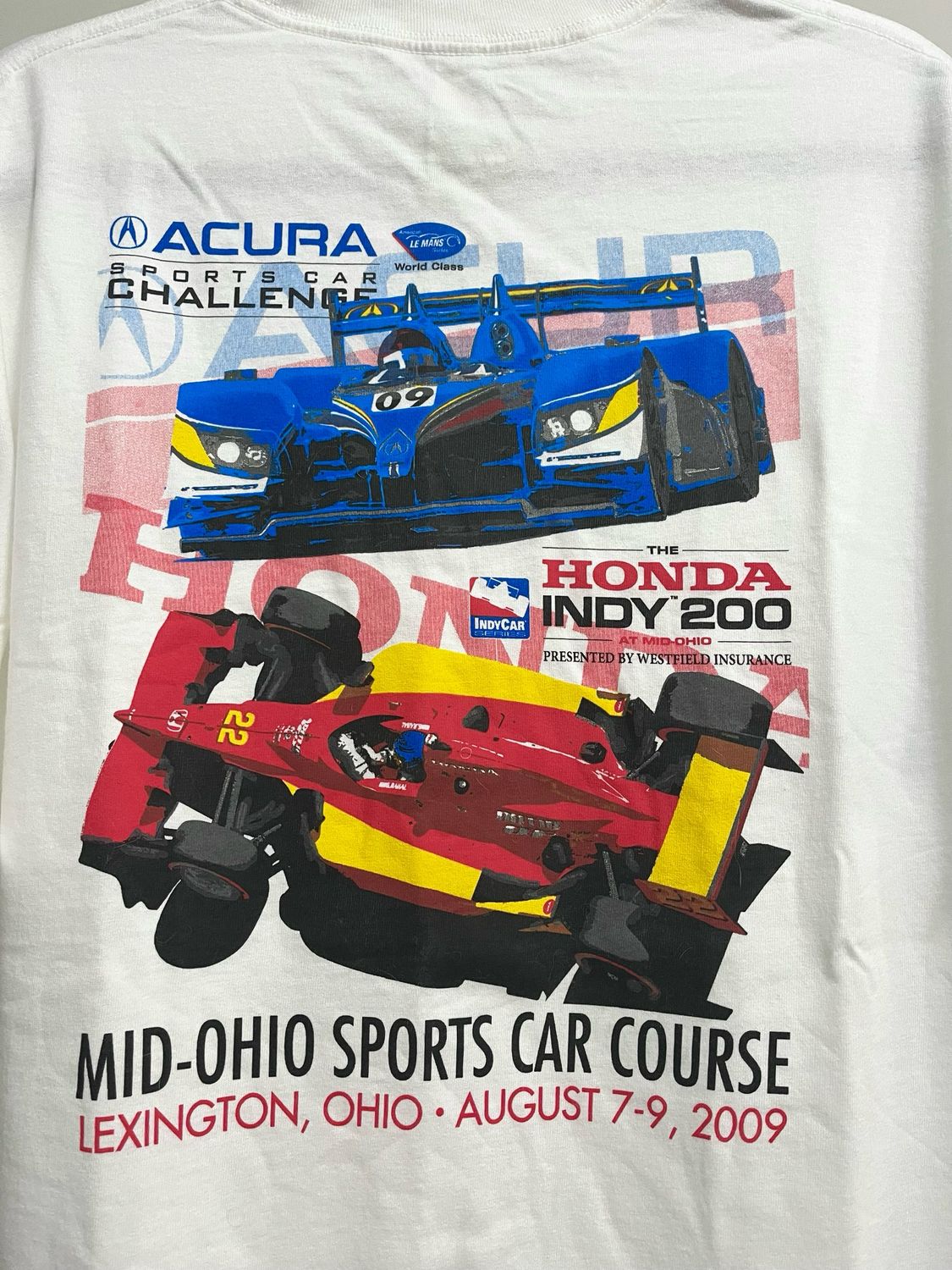 2009 Honda Indy 200 Grand Prix at Mid Ohio Sports Car Course T-Shirt