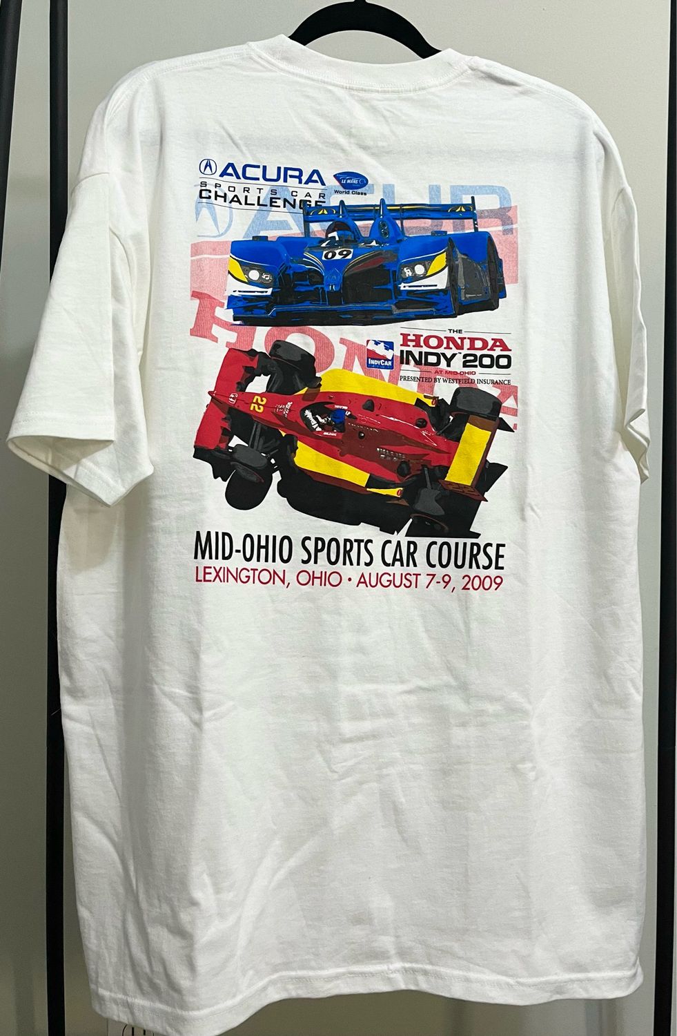 2009 Honda Indy 200 Grand Prix at Mid Ohio Sports Car Course T-Shirt