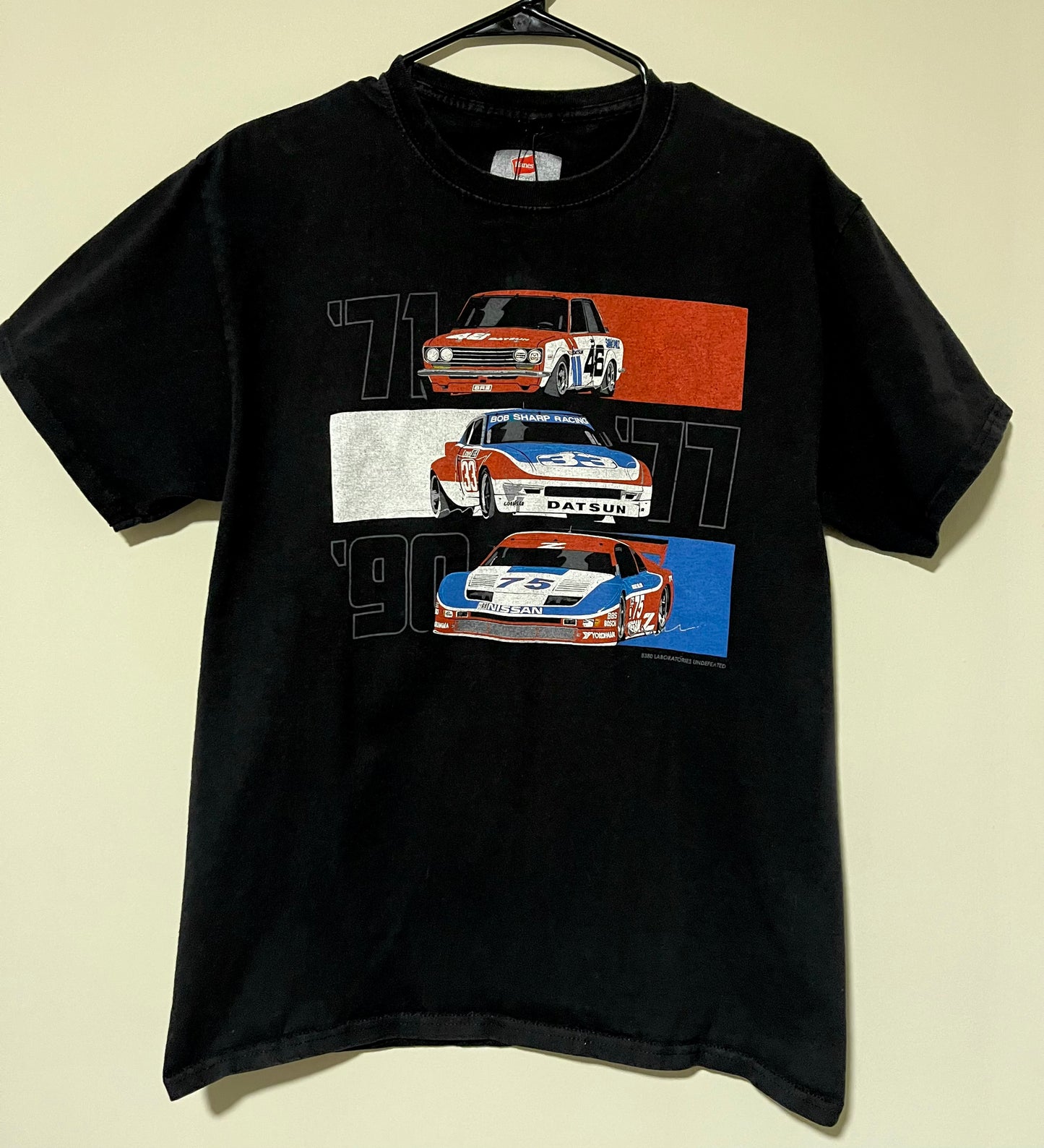 Vintage Nissan Datsun Racecar Trio T-shirt