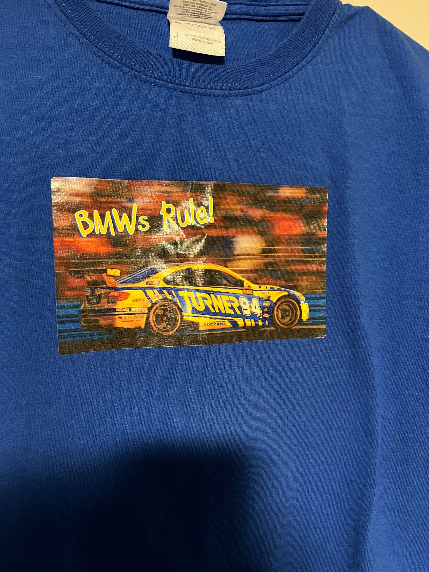 ‘BMWs Rule’ Turner Motorsport T-shirt