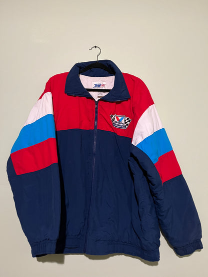Vintage 90's Valvoline Mark Martin Racing NASCAR Puffer Winderbreaker Jacket