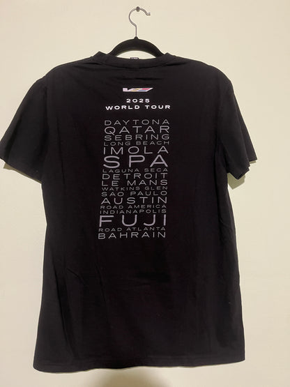 2025 Cadillac Racing V-Series.R World Tour T-Shirt