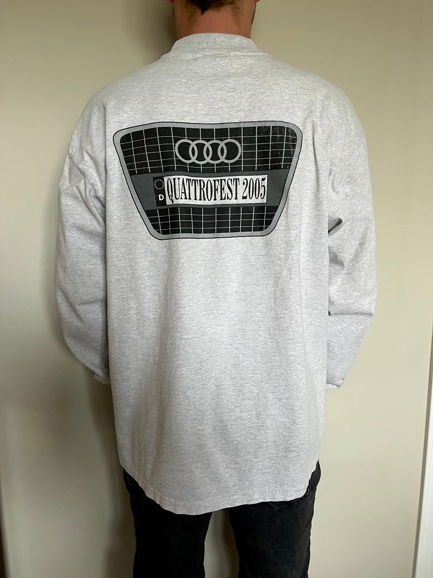 Vintage 2005 Audi Car Club Quattrofest Long Sleeve T-Shirt