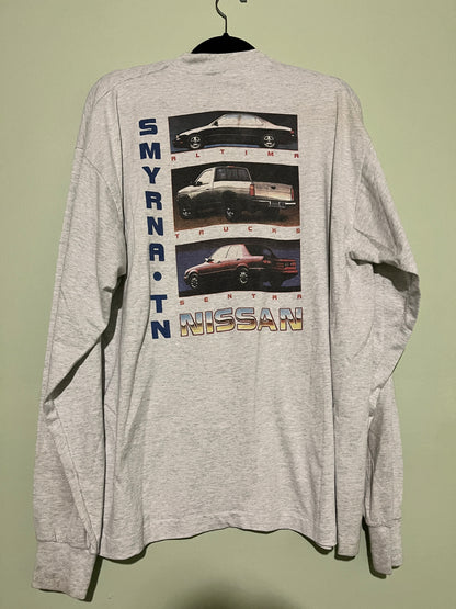 Vintage 90’s Nissan Altima, Sentra, Trucks Symrna Long Sleeve Shirt