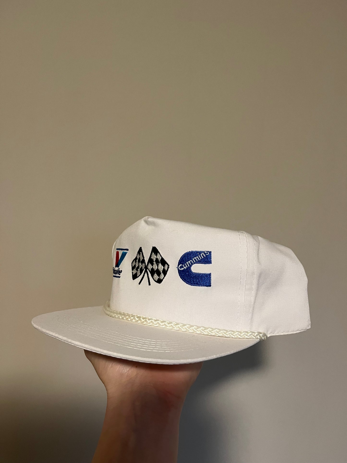 Vintage Valvoline and Cummins Rope Hat
