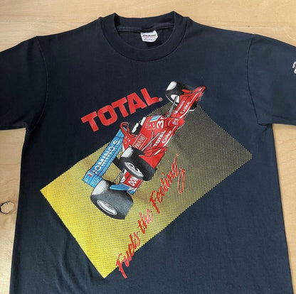 Vintage 80’s/90’s Total Fuels The Feeling and Domino’s IndyCar T-shirt