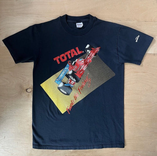 Vintage 80’s/90’s Total Fuels The Feeling and Domino’s IndyCar T-shirt