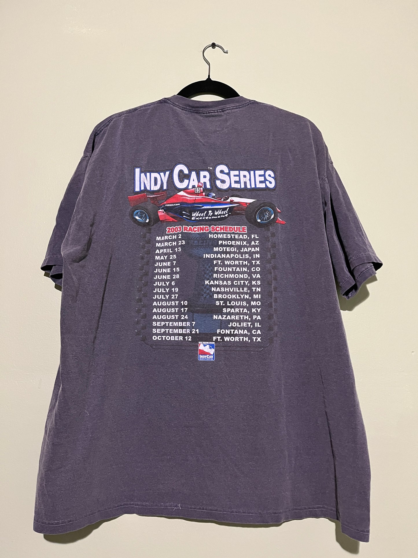 2003 Indy Car Series T-shirt