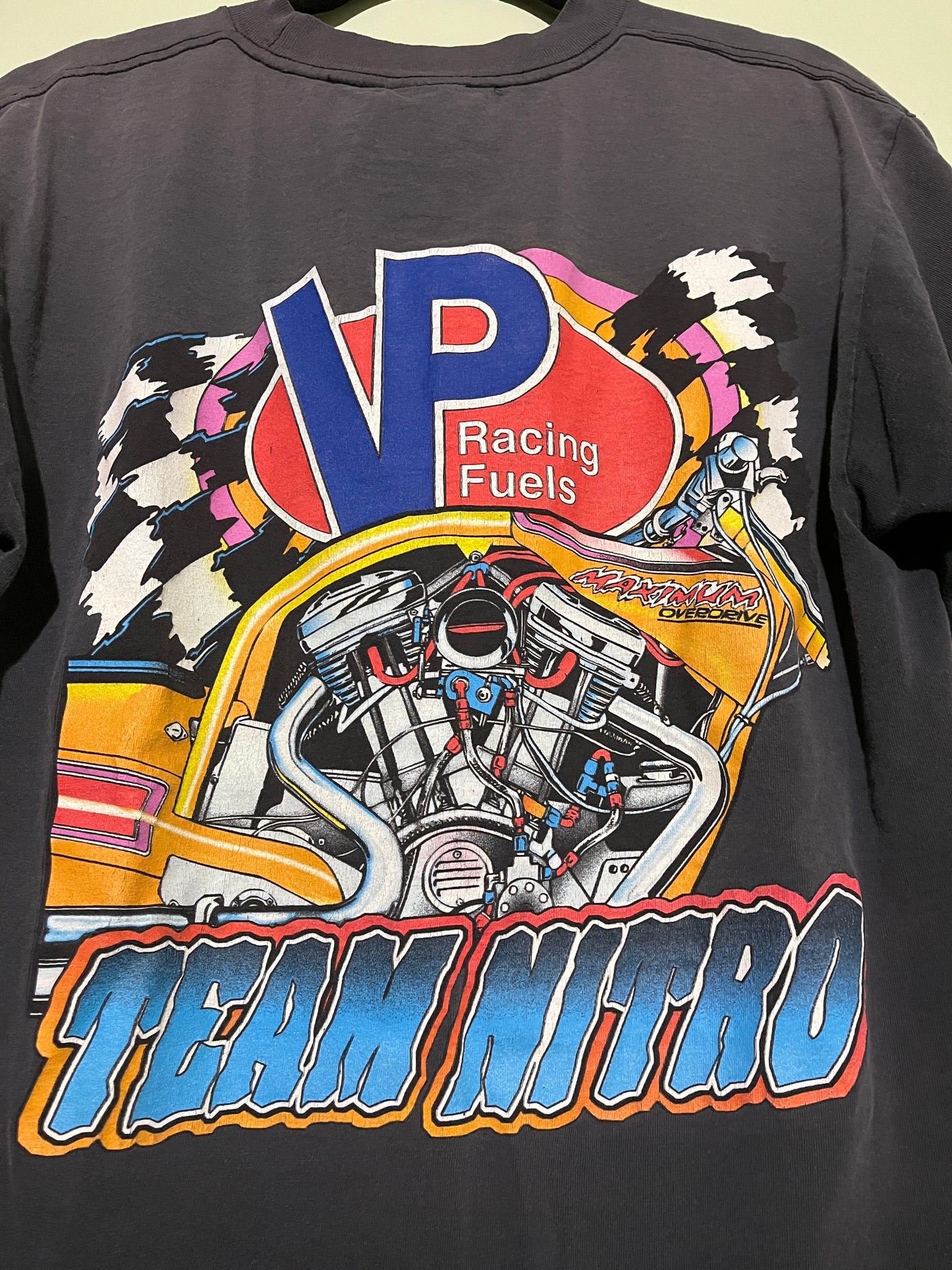 Vintage 90's VP Racing Fuels Team Nitro T-shirt