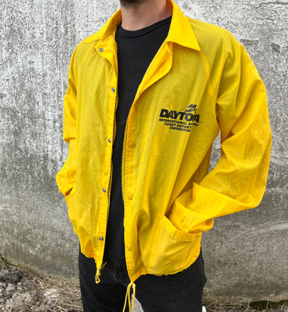 Vintage 80's Daytona International Speedway Drawstring Jacket