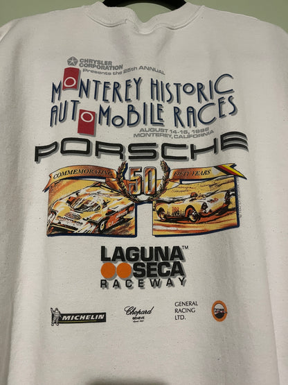 Vintage 1998 Monterey Historic Automobile Race 917 Crewneck Sweatshirt